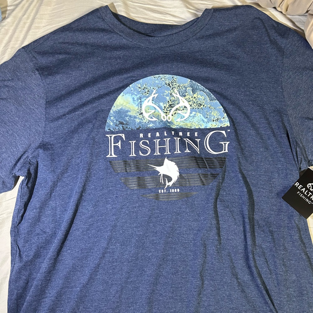 Realtree fishing shirt size men’s 2XLT
